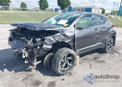 2021 Toyota C-Hr Xle из США, поврежденный, VIN JTNKHMBX9M1113847